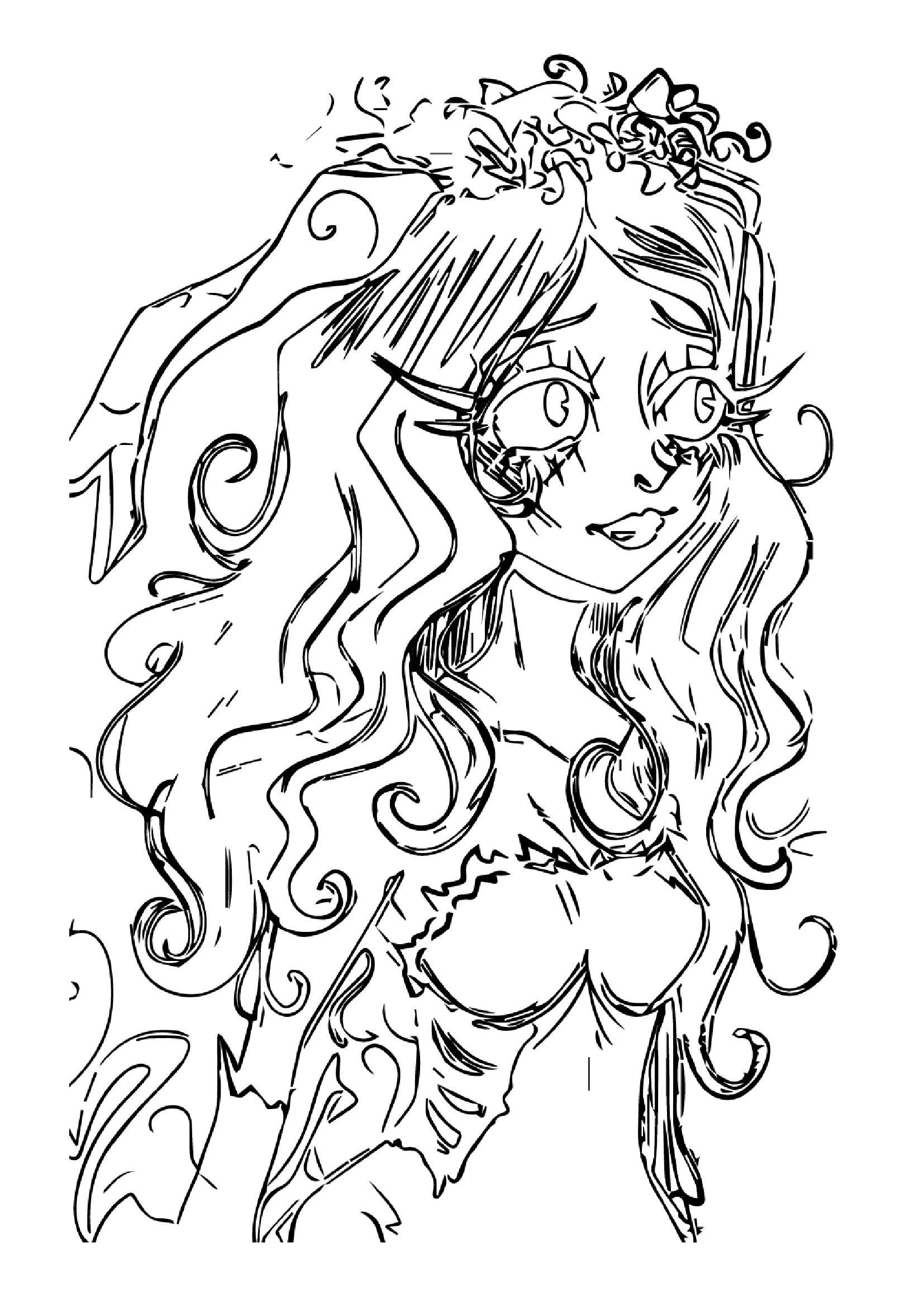 73 Free Corpse Bride Coloring Pages Gallery | Amazing Coloring