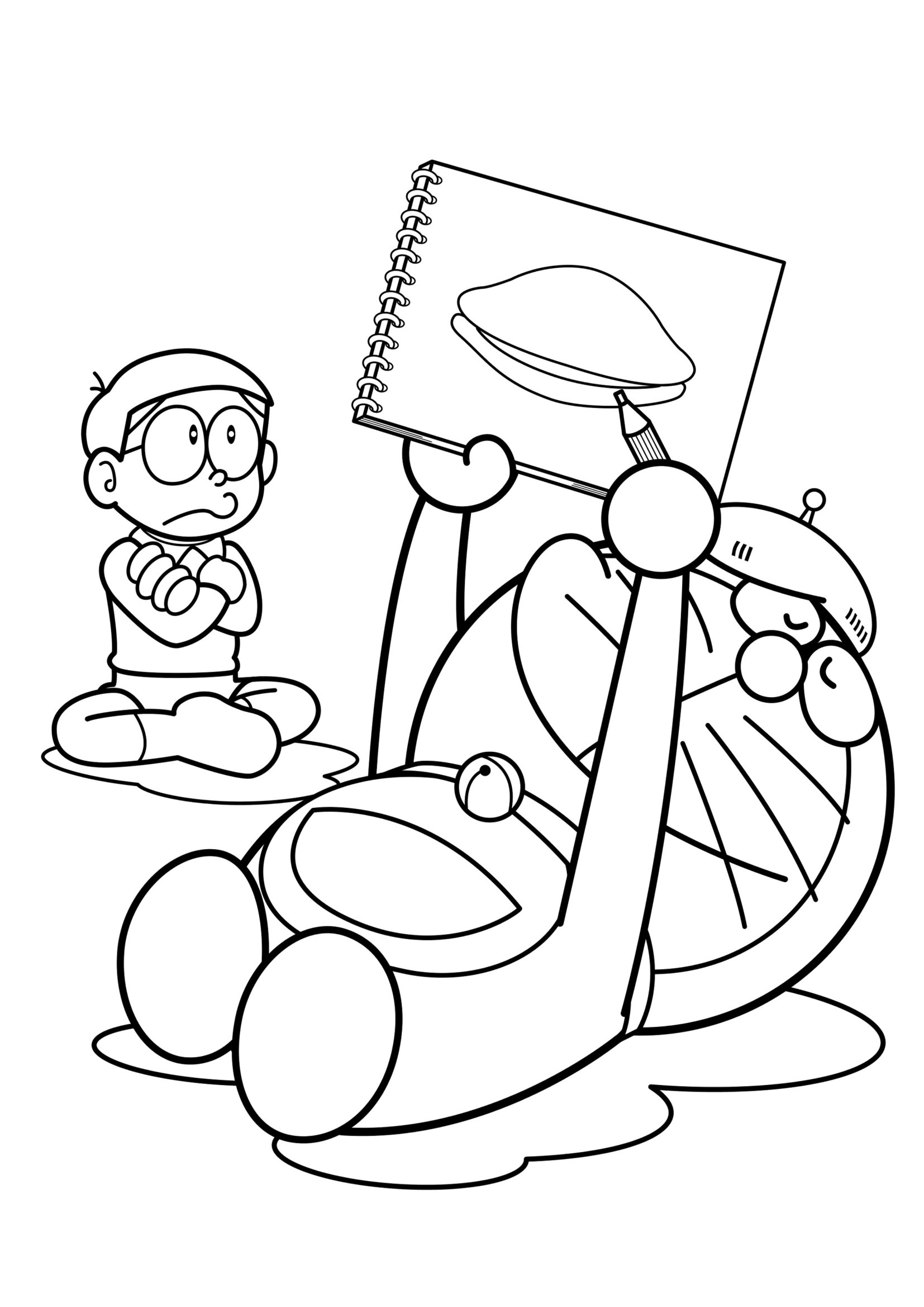 141 Free Doraemon Coloring Pages Gallery | Amazing Coloring