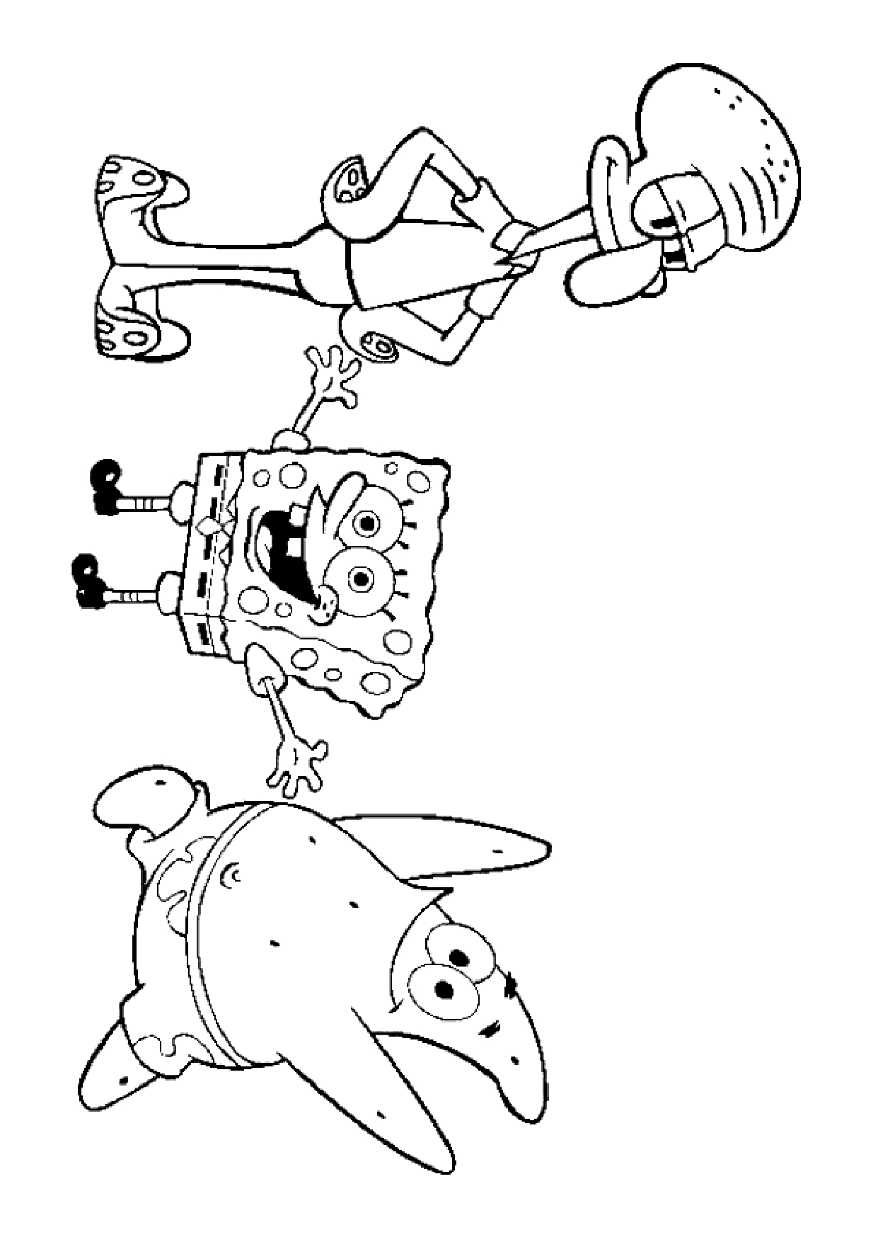 169 Free SpongeBob Coloring Pages Gallery Amazing Coloring